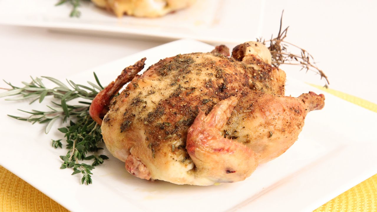 Herb Roasted Cornish Hen Recipe - Laura Vitale - Laura in the Kitchen Episode 845
