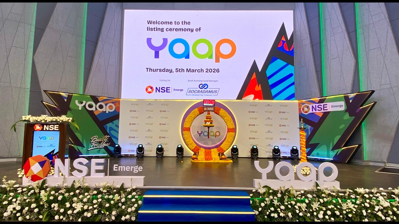 Listing ceremony of Yaap Digital Limited
