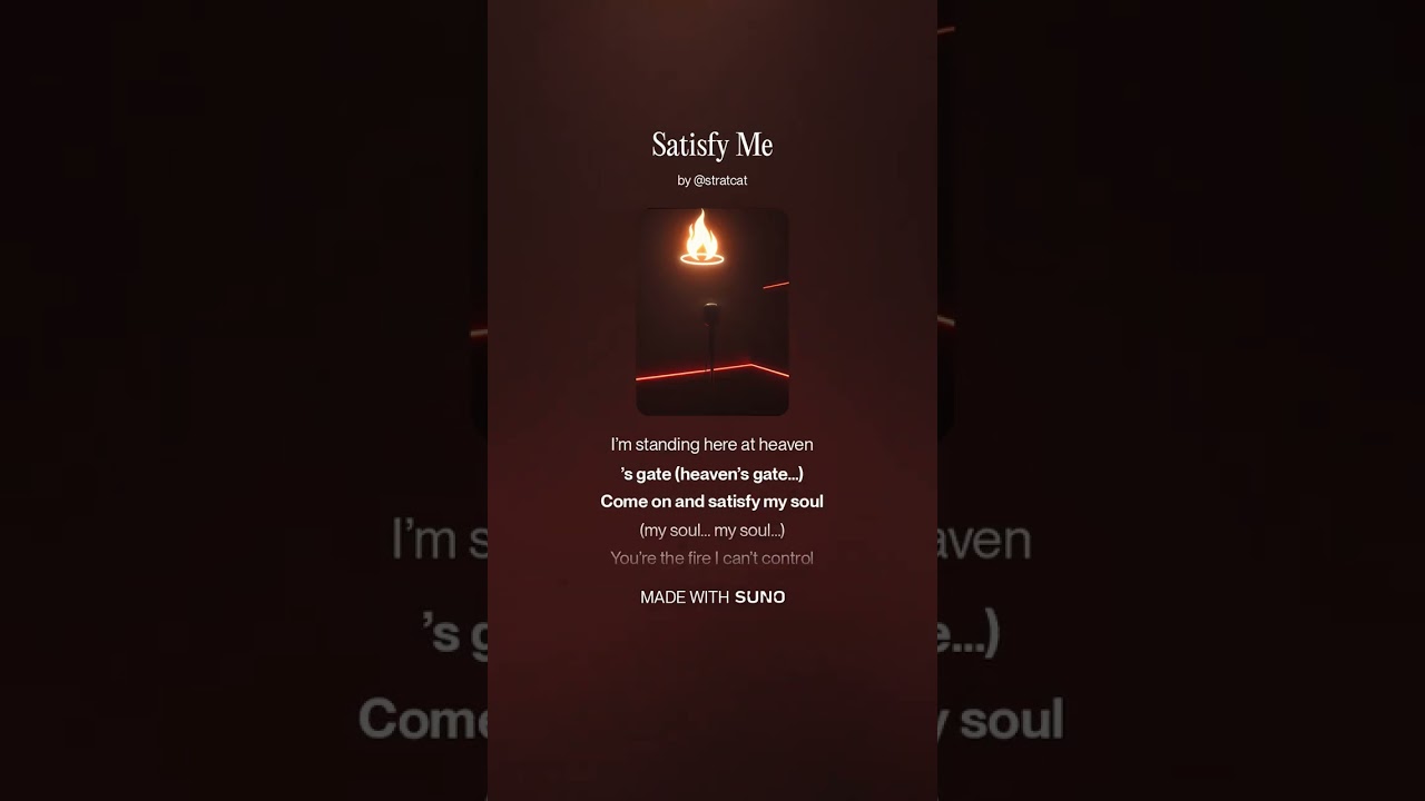 Satisfy Me