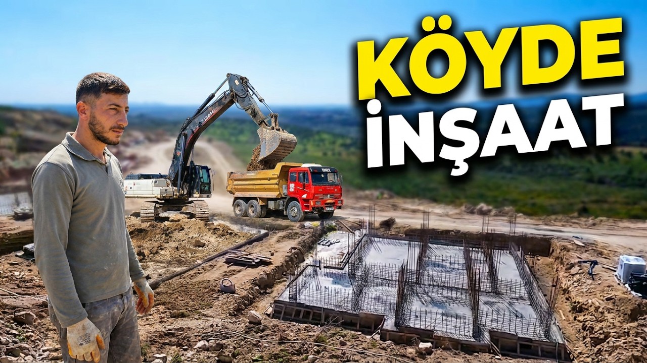 Depremzedeler İçin  Köyde Deprem Evleri Yapılıyor !
