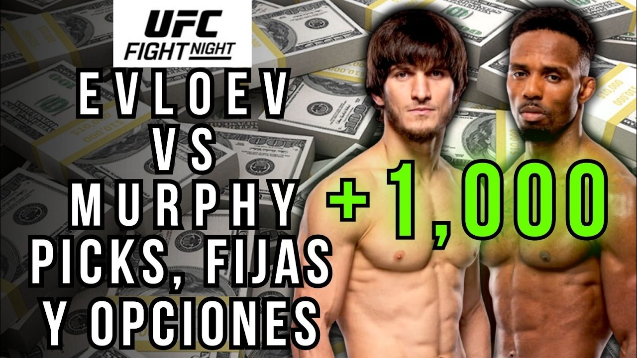 💸Picks UFC Fight Night Evloev vs Murphy | UFC London @VainillaUFC