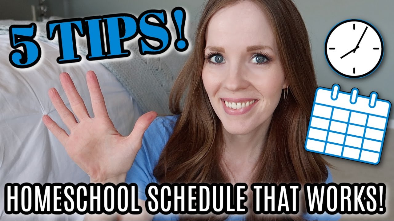 CREATE A HOMESCHOOL SCHEDULE THAT WORKS FOR YOU | CREATE A HOMESCHOOL ROUTINE | HOW TO HOMESCHOOL