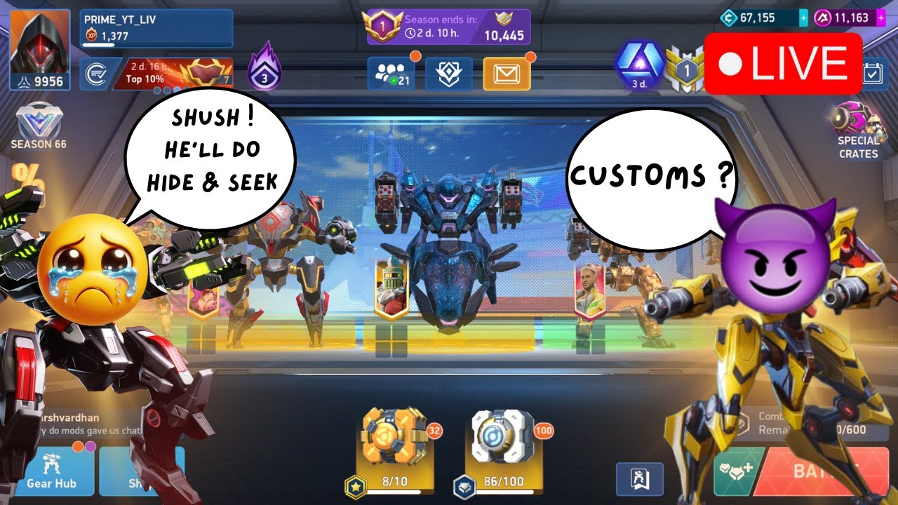 Day 247 Mech Arena Live Stream ! #MechArena #MechArenaLive #Galactus Prime