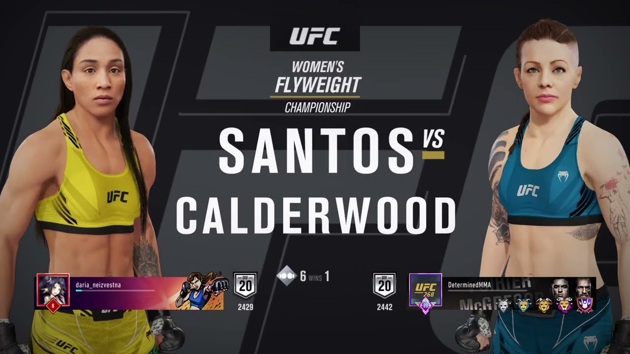 EA SPORTS™ UFC® 4 [Talia Santos vs Joanne Wood]