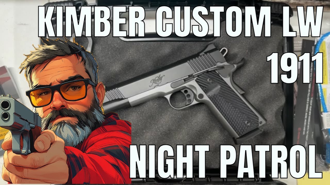 KIMBER CUSTOM LW1911 SHADOW GHOST: UNBOXING