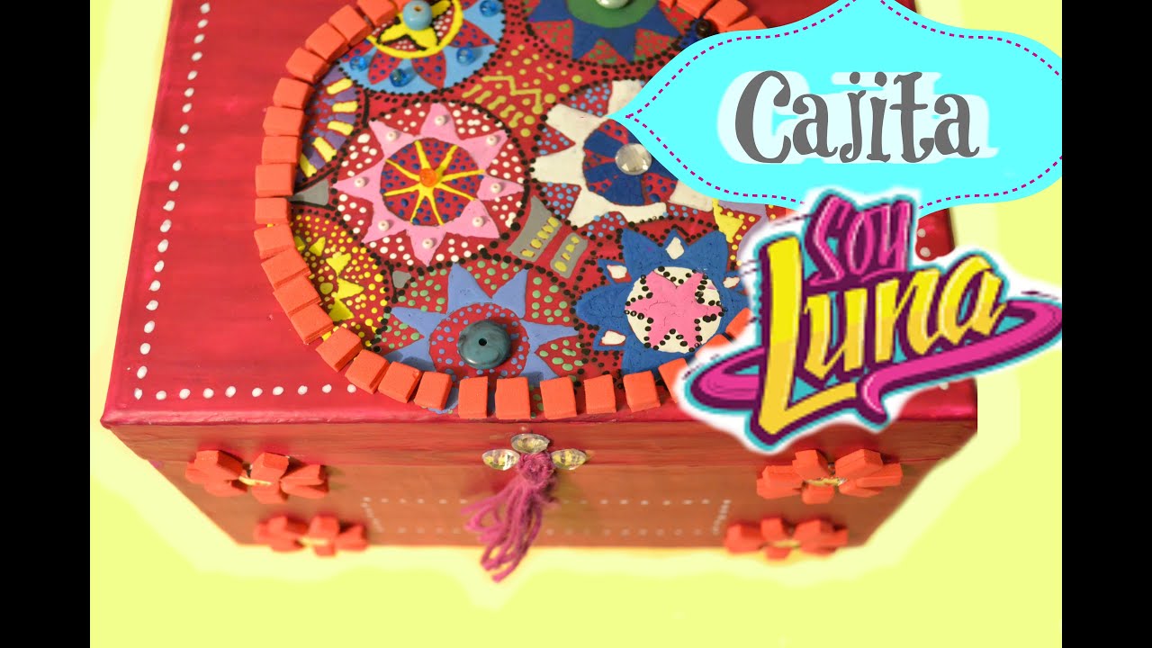 COMO HACER JOYERO CAJITA SOY LUNA DISNEY | FLOPIRA