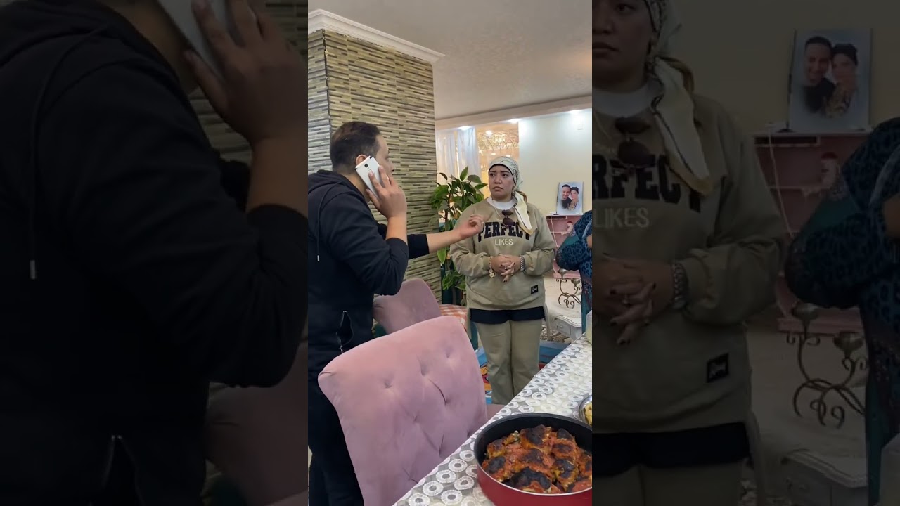 حماتها المفتريه خدت أكلها وطردتها من بيتها ورد فعل جوزها كان غريب
