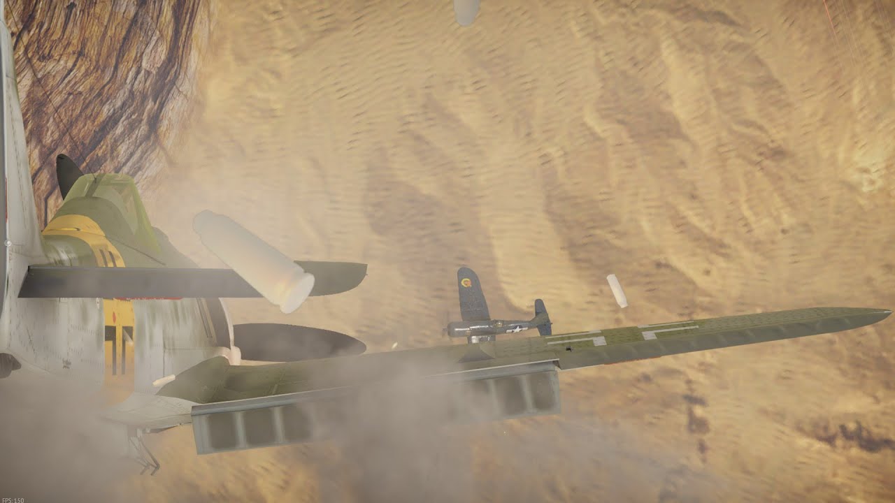 WT - czołgi / samoloty - FW190F-8 vs F2G-1 i  VL Pyörremyrsky i...