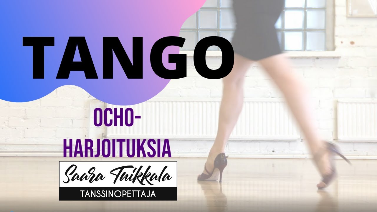 Ocho argentiinalainen tango, sooloharjoitus