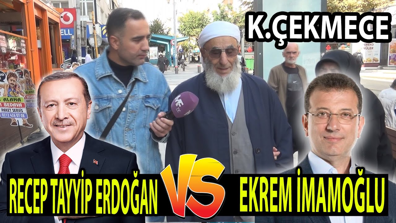 Küçükçekmece Seçim Anketi | Recep Tayyip Erdoğan mı Ekrem İmamoğlu