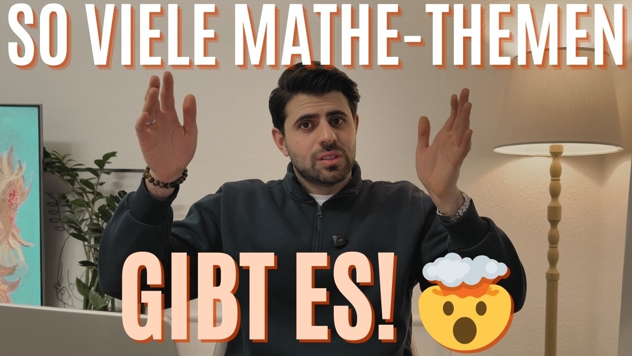 Stammbaum der Mathematik: So bauen Mathe-Themen aufeinander auf