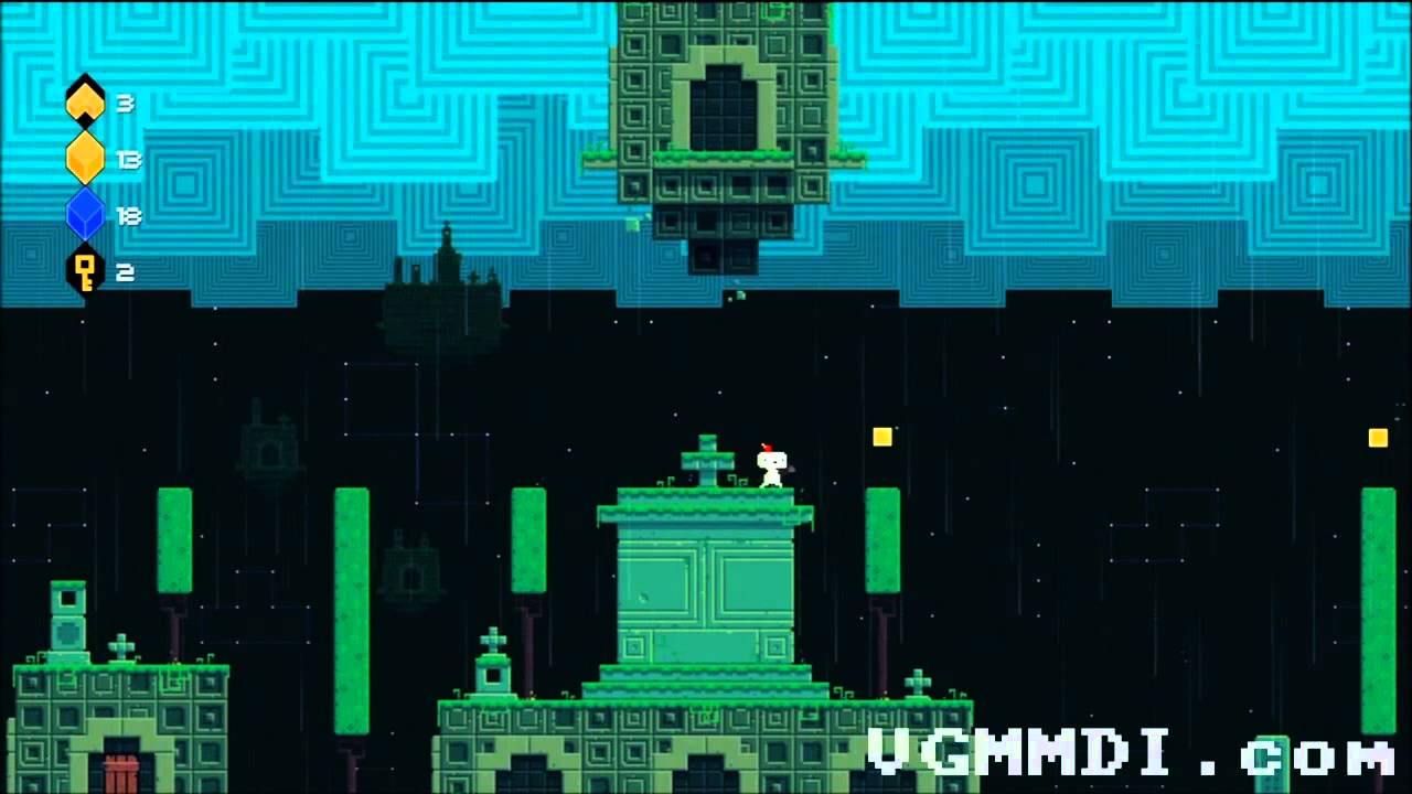Fez - Forest & Graveyard, All Cubes & Secrets