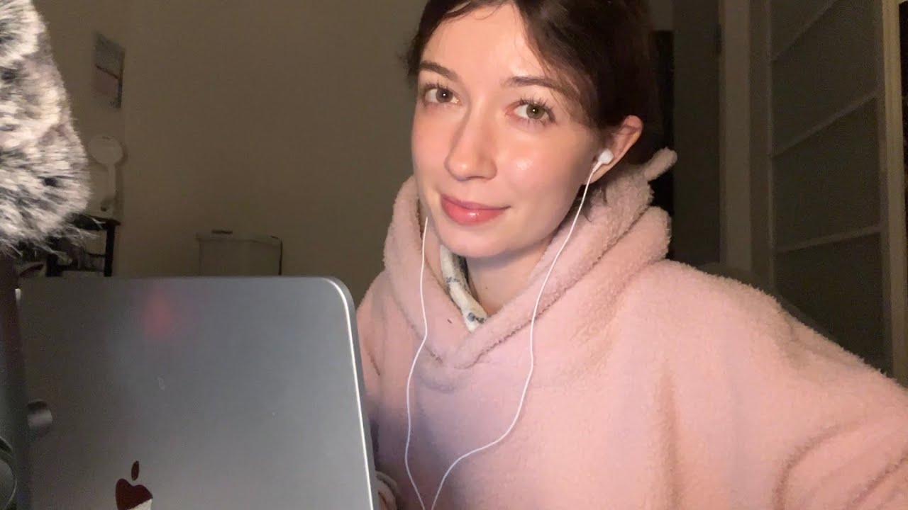 ASMR asking difficult questions (typing sounds)