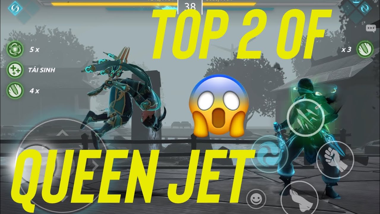 😳I met PRO JET player, let’s find out who is the best QUEEN JET ⚜️🔥 Shadow Fight 4 Arena