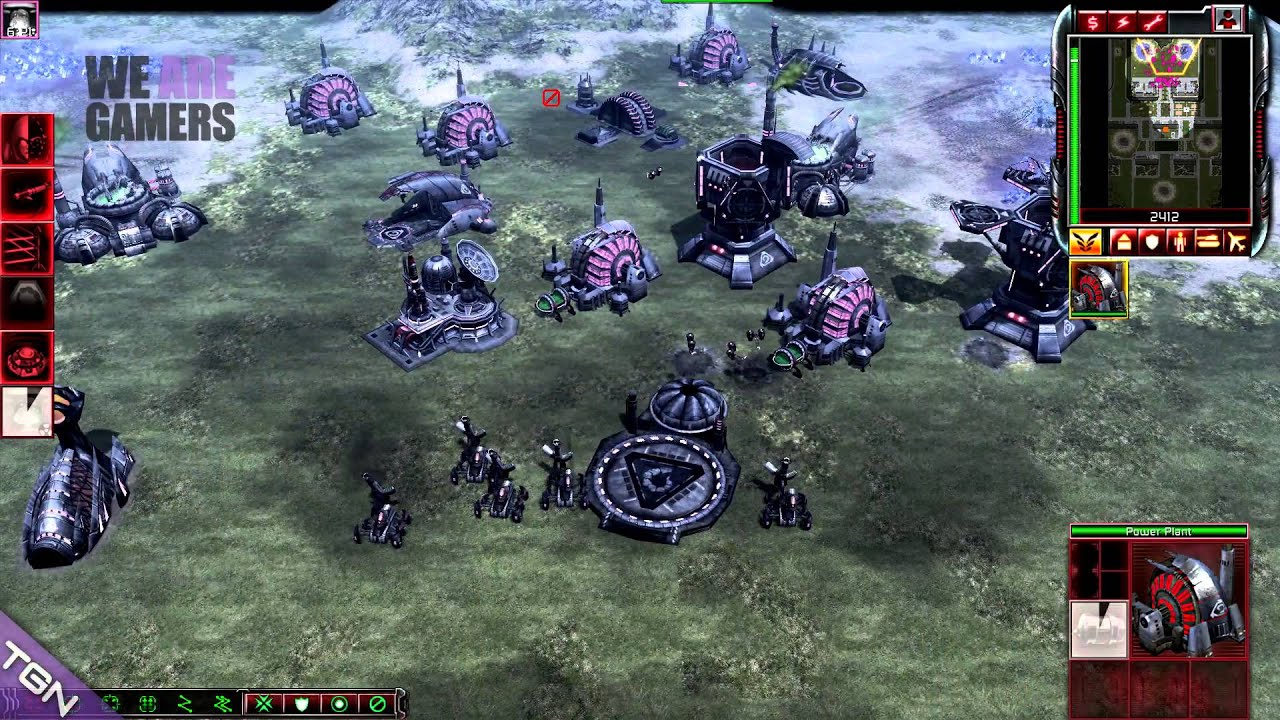 CnC Kanes Wrath 1vs2 (Marked of kane vs Scrin) Brutal Steamroller
