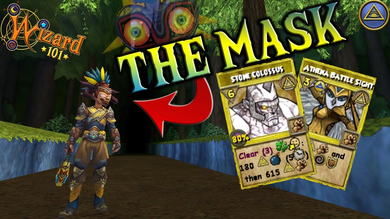 Wizard101: James Mask - Legendary (60) Myth PvP