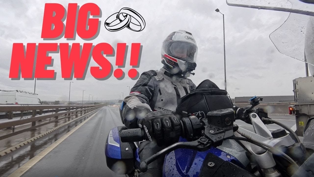 A catch up, before my BIG day! - Lots happening | Rainy commute | BMW R1200RT
