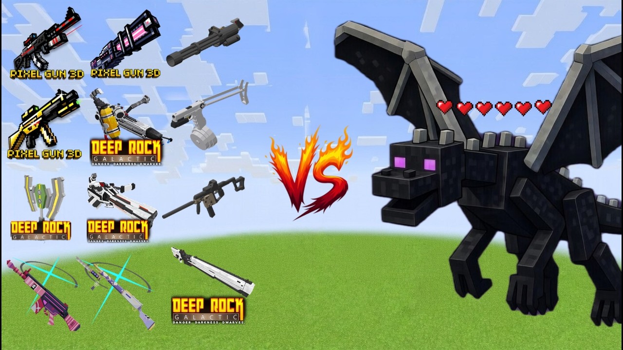 How Fast Can the TacZ Gun Destroy the Ender Dragon?