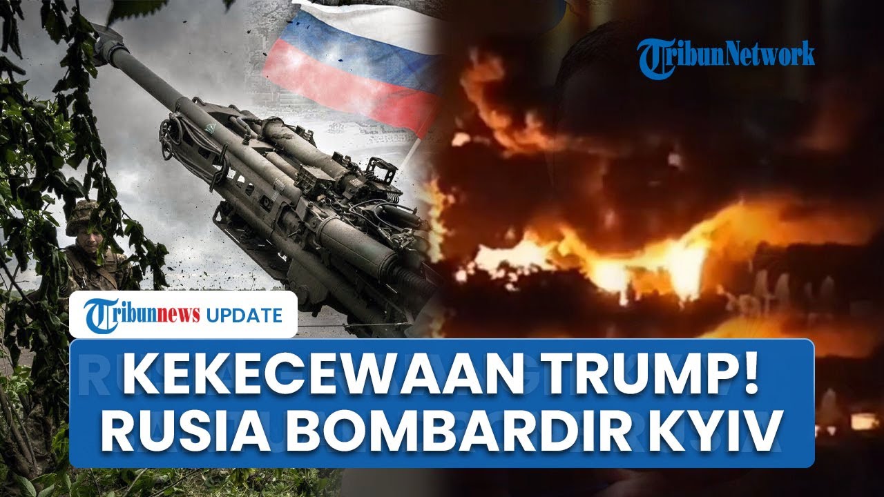 Rangkuman Perang Rusia-Ukraina: Membara! Drone Pasukan Putin Bom Ibu Kota, Kyiv Ketar-ketir