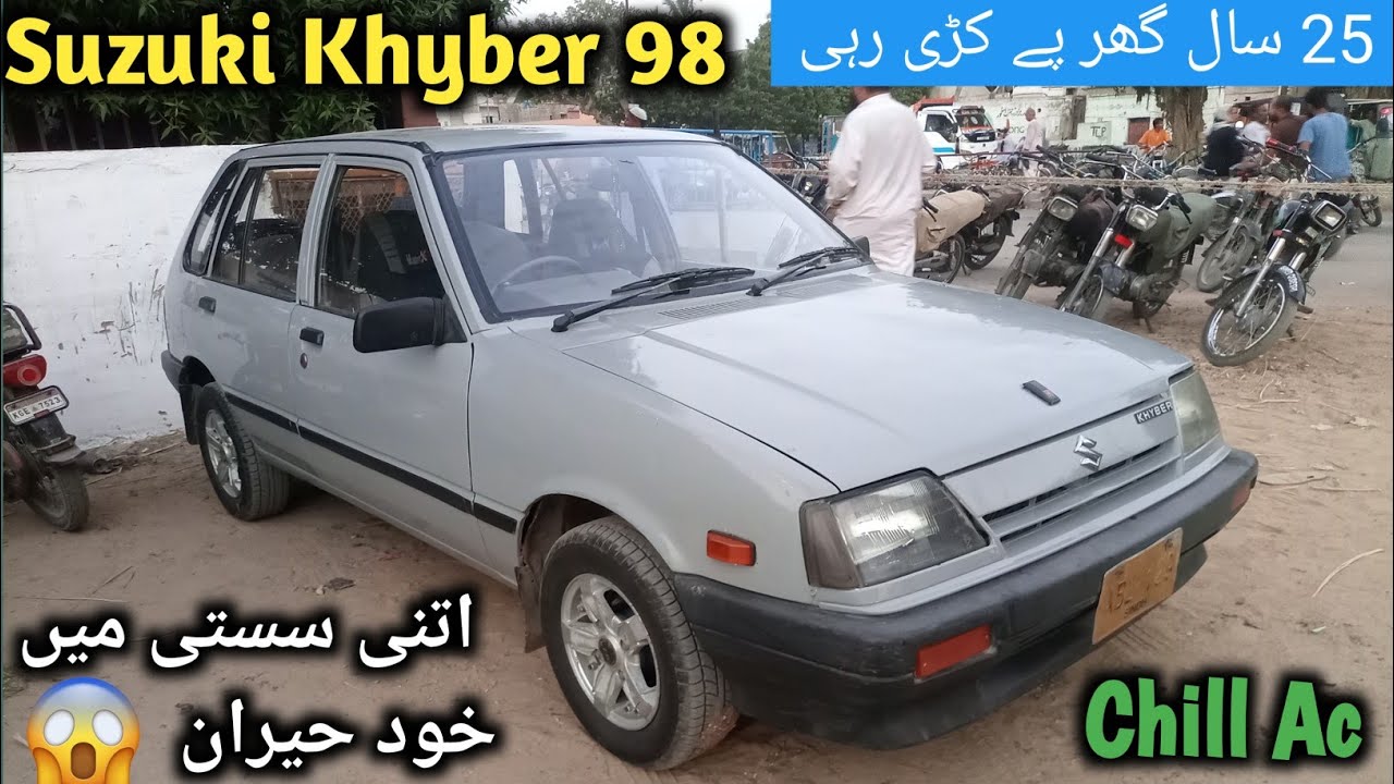 Suzuki Car Khyber 1998 Genuine | Standard Engine original AC For Sale | cheapest price Cars reviews