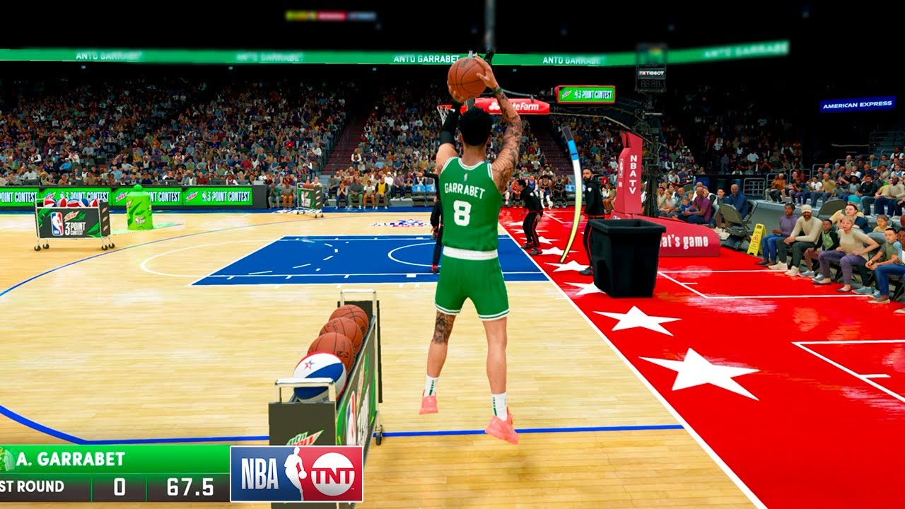NBA 2K22 PS5 MyCareer - Конкурс трёхочковых бросков, эпизод 32