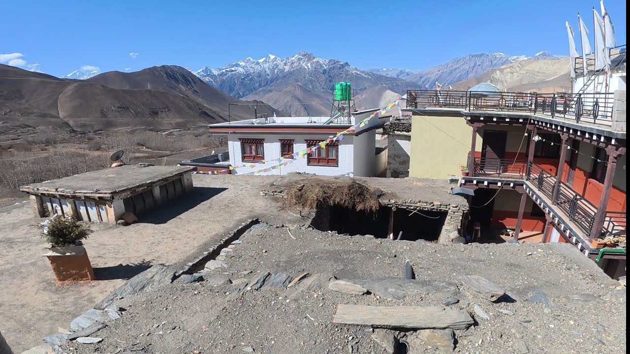Lady from Jharkot village, Mustang Nepal 