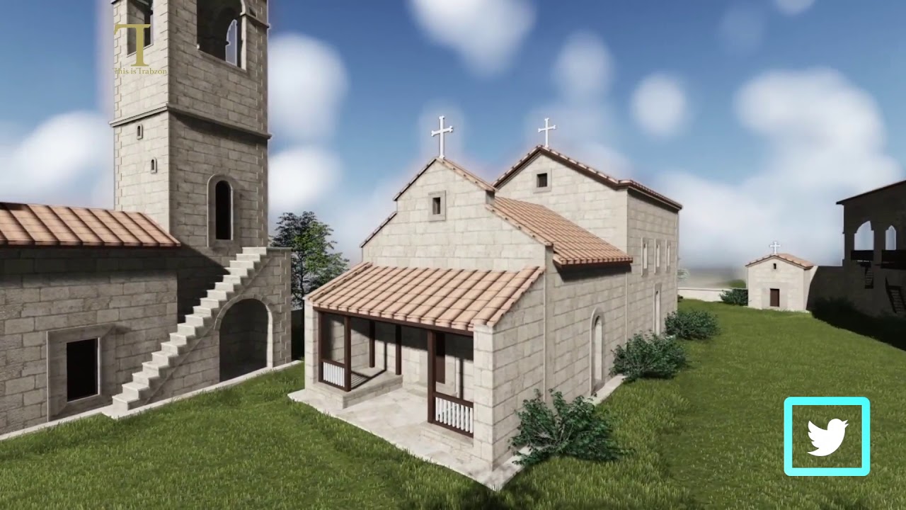 Trabzon Kaymaklı Manastırı - 3D Orijinal boyutlandırma Projesi | Surp Amenapırkitch Manastırı