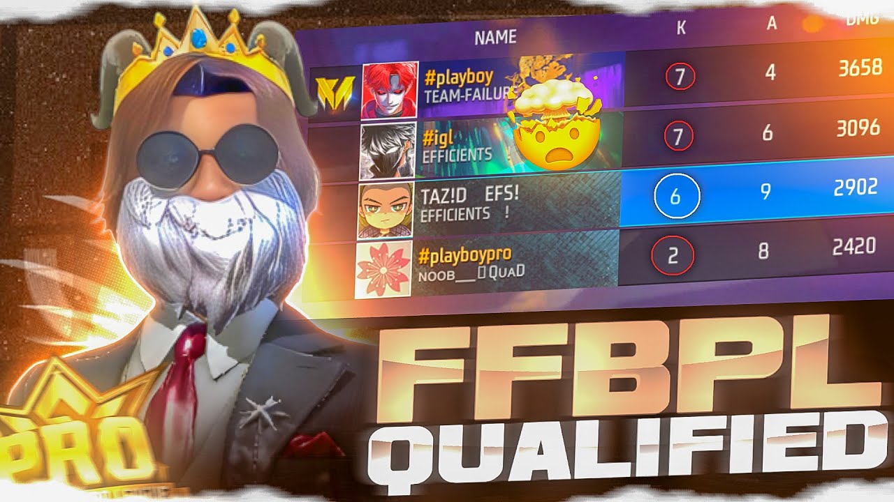 HOW WE QUALIFIED FOR FFBPL MATCH I|- TOURNAMENT HIGHLIGHTSIl FREE FIRE