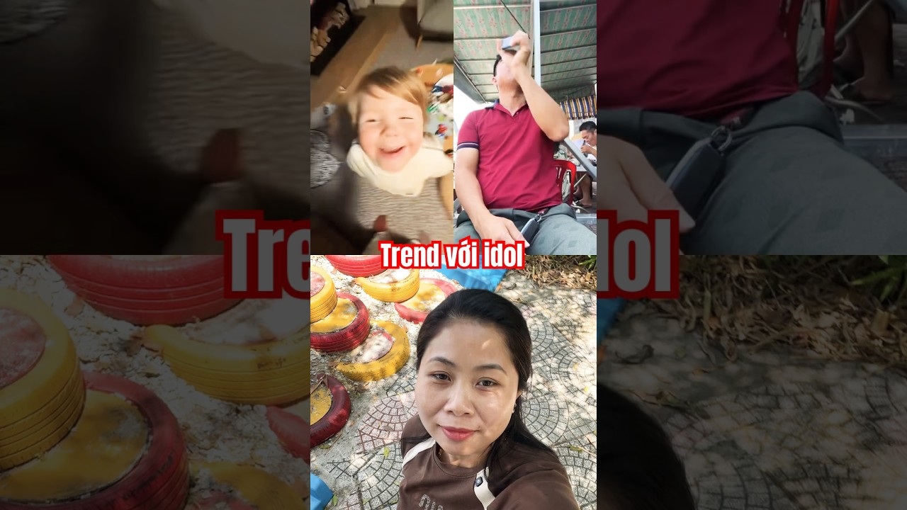 Trend với idol #funny