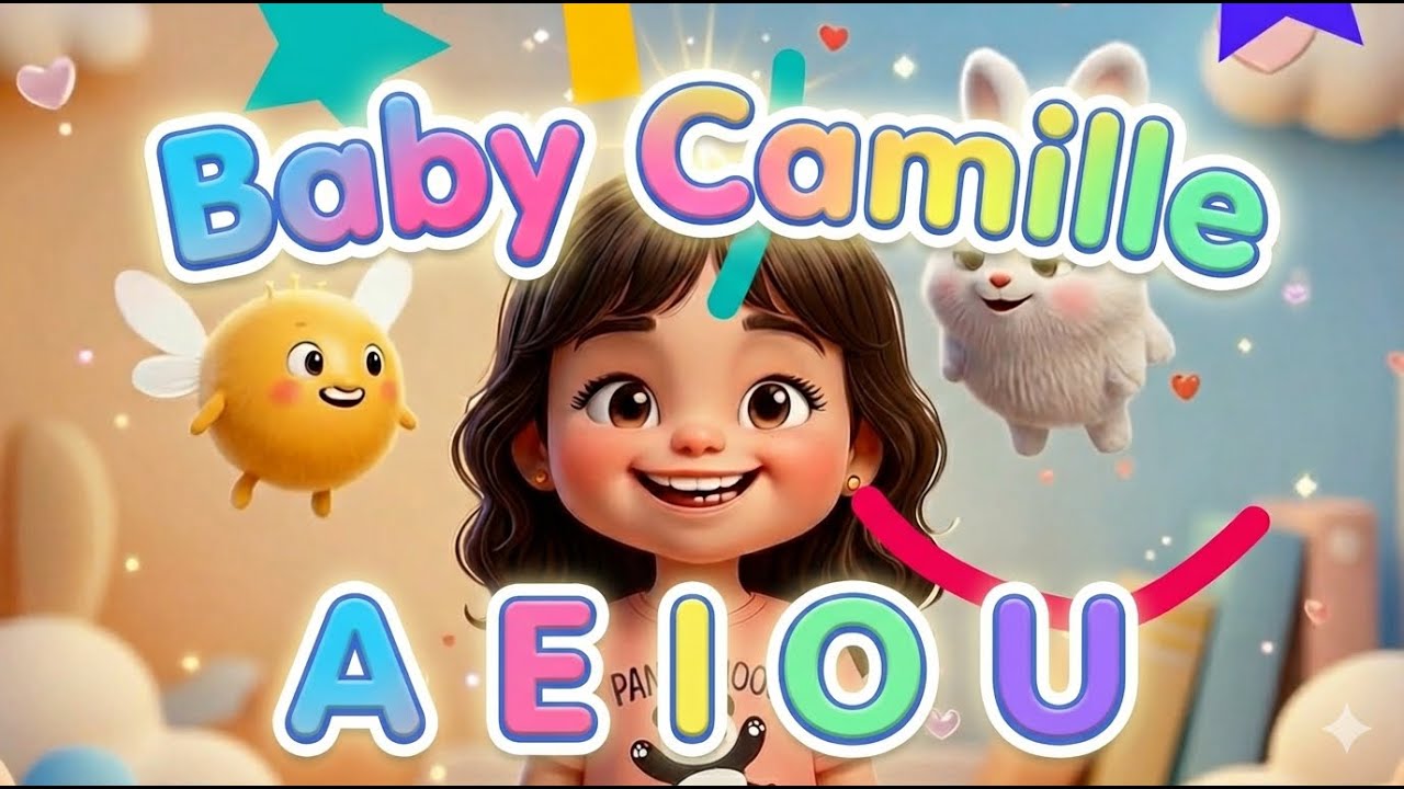 Aprende las Vocales (A E I O U) - video educativo
