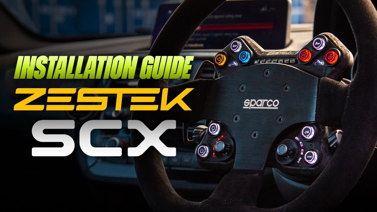 Как установить ступицу рулевого колеса Zestek SCX!