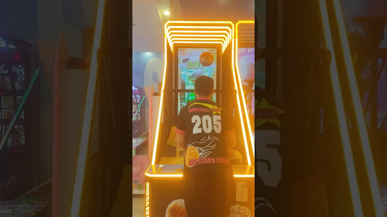 炫動2投籃機6顆下球很快的球no205可以幾分？