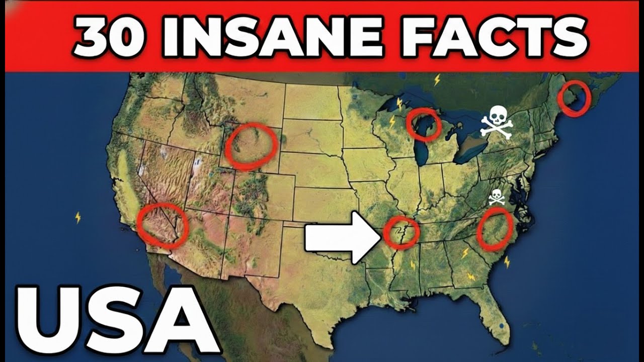 These 30 US Geography Facts Are Absolutely Shocking!!!