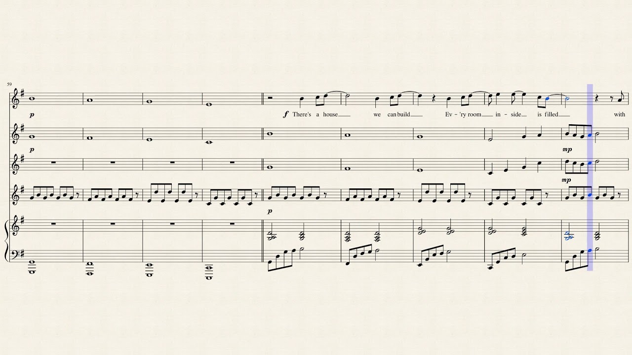 A Million Dreams Flute Quartet - arranged by Joel Goodman