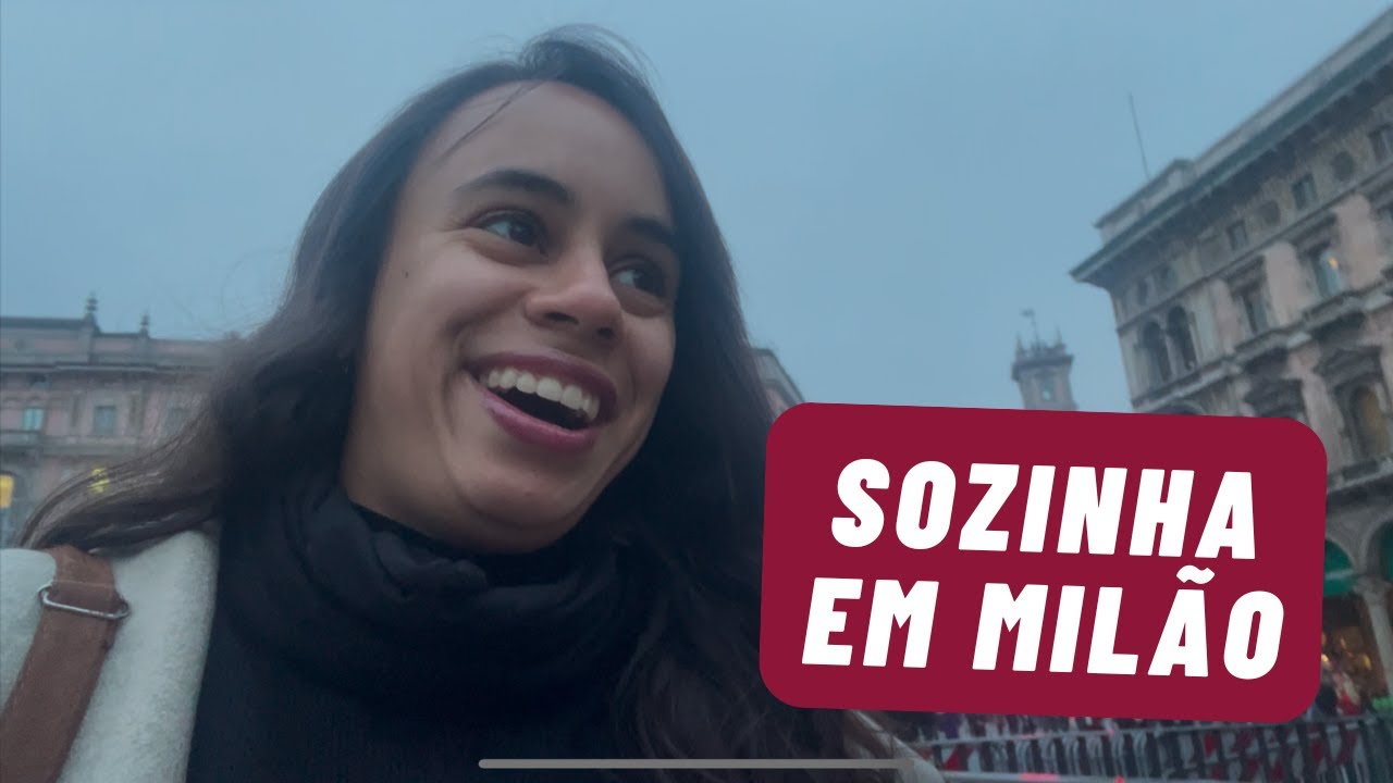 (VLOG) SOZINHA NA IT&Aacute;LIA! Dia de compras pelo centro de Mil&atilde;o - primark e muito mais 🛍️
