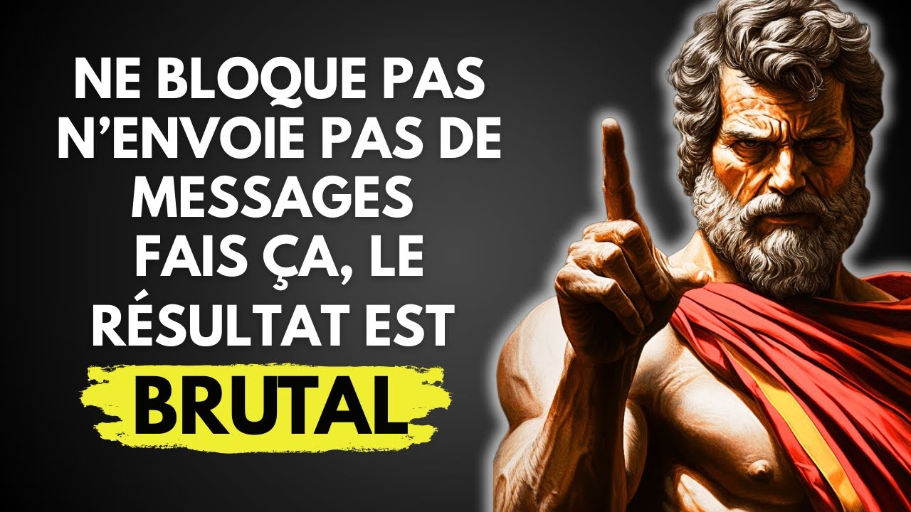 APPRENDS À TRAITER CELUI QUI T’A BLESSÉ | 8 LEÇONS DE STOÏCISME