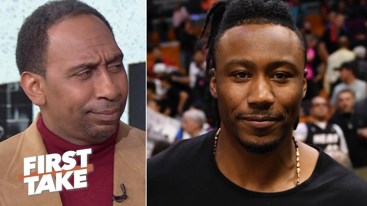 'It&rsquo;s disrespectful' - Stephen A. reacts to Brandon Marshall pursuing a boxing career | First Take