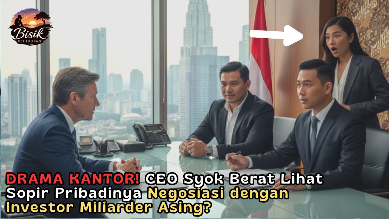 Investasi Hampir Gagal, Supir yang Diremehkan Malah Maju Hadapi Investor Amerika.