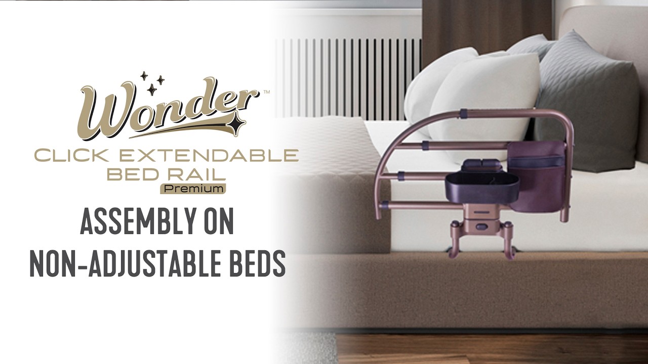 How to Assemble the Signature Life Freedom Click Extendable Bed Rail on Traditional Beds