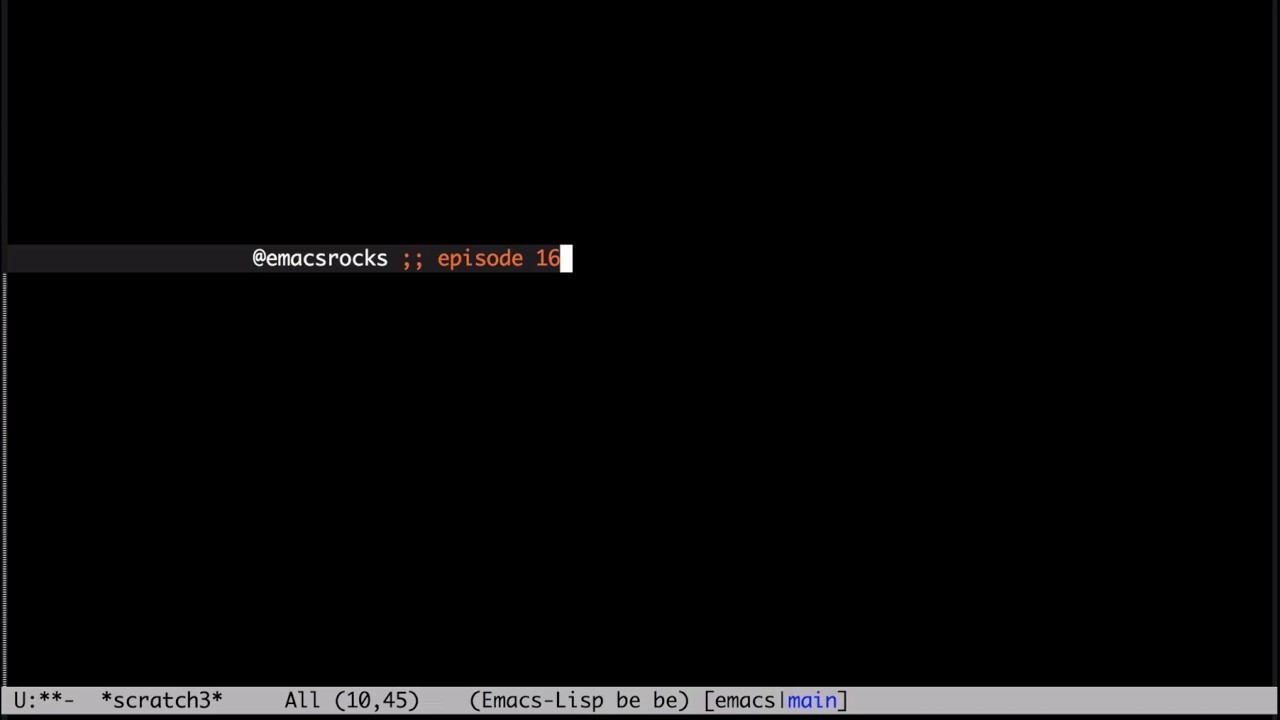 Emacs Rocks! Episode 16: Dired