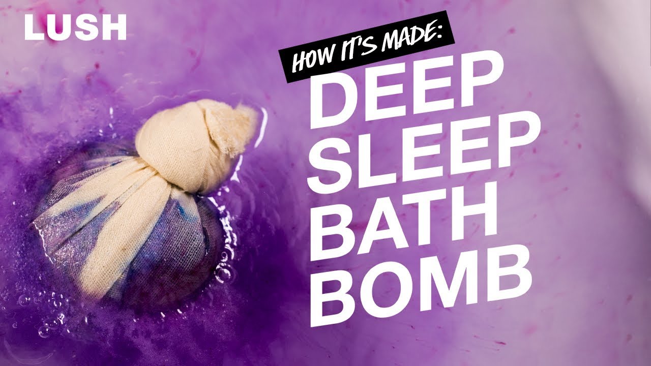 Lush How It’s Made: Deep Sleep Bath Bomb