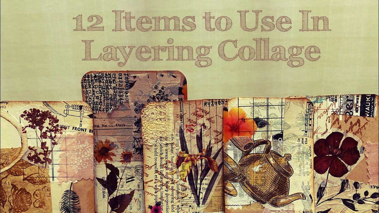 12 Ideas for Transparent Layering in Collage