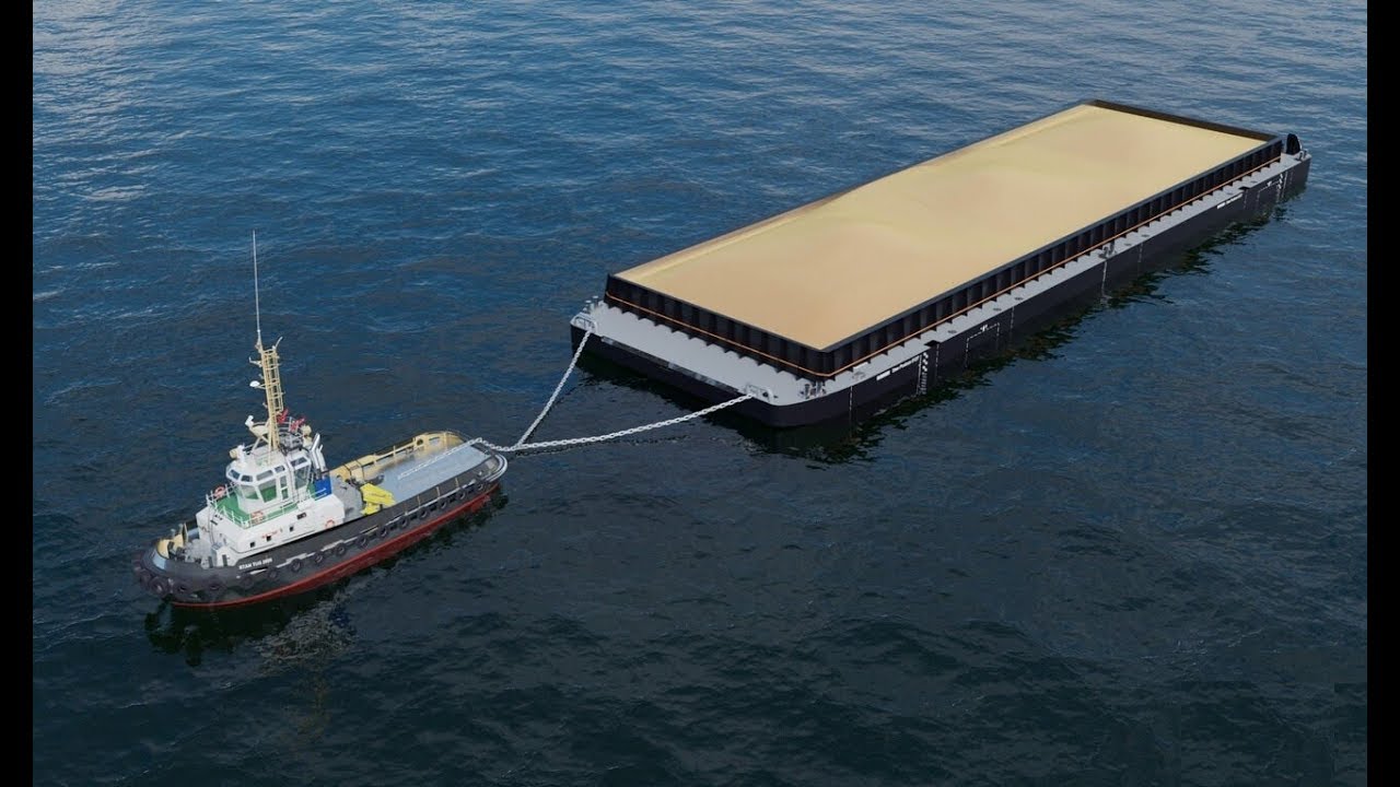 Towing Barge From Norway To Angola