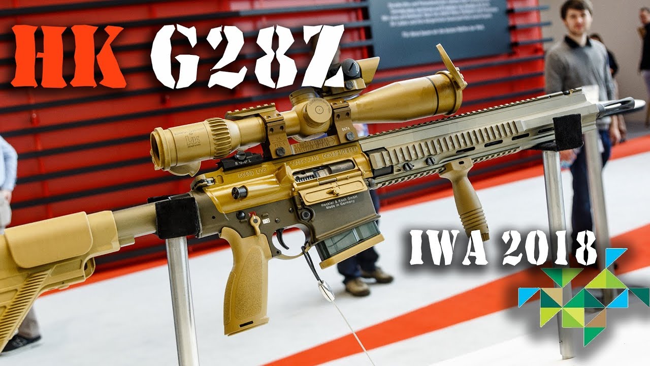 #IWA &ndash; 2018. Снайперская винтовка HK G28 от Heckler & Koch. Оружие Марксмена