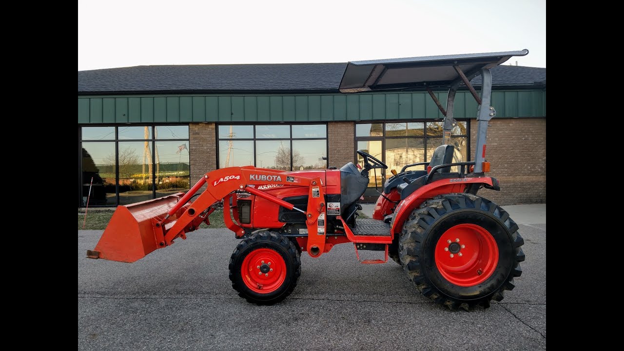 2010 Kubota B3300SU Tractor Compact Tractor