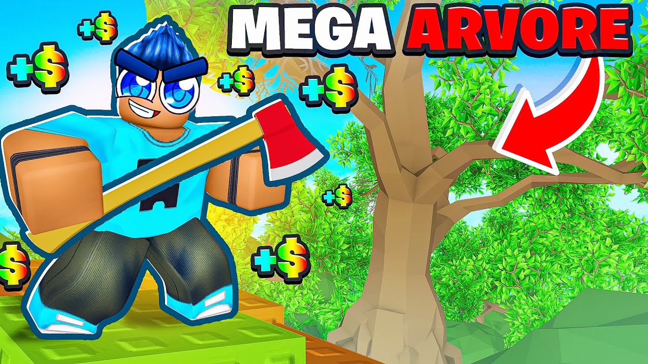 Gastei ROBUX MELHORANDO minha ÁRVORE no Roblox