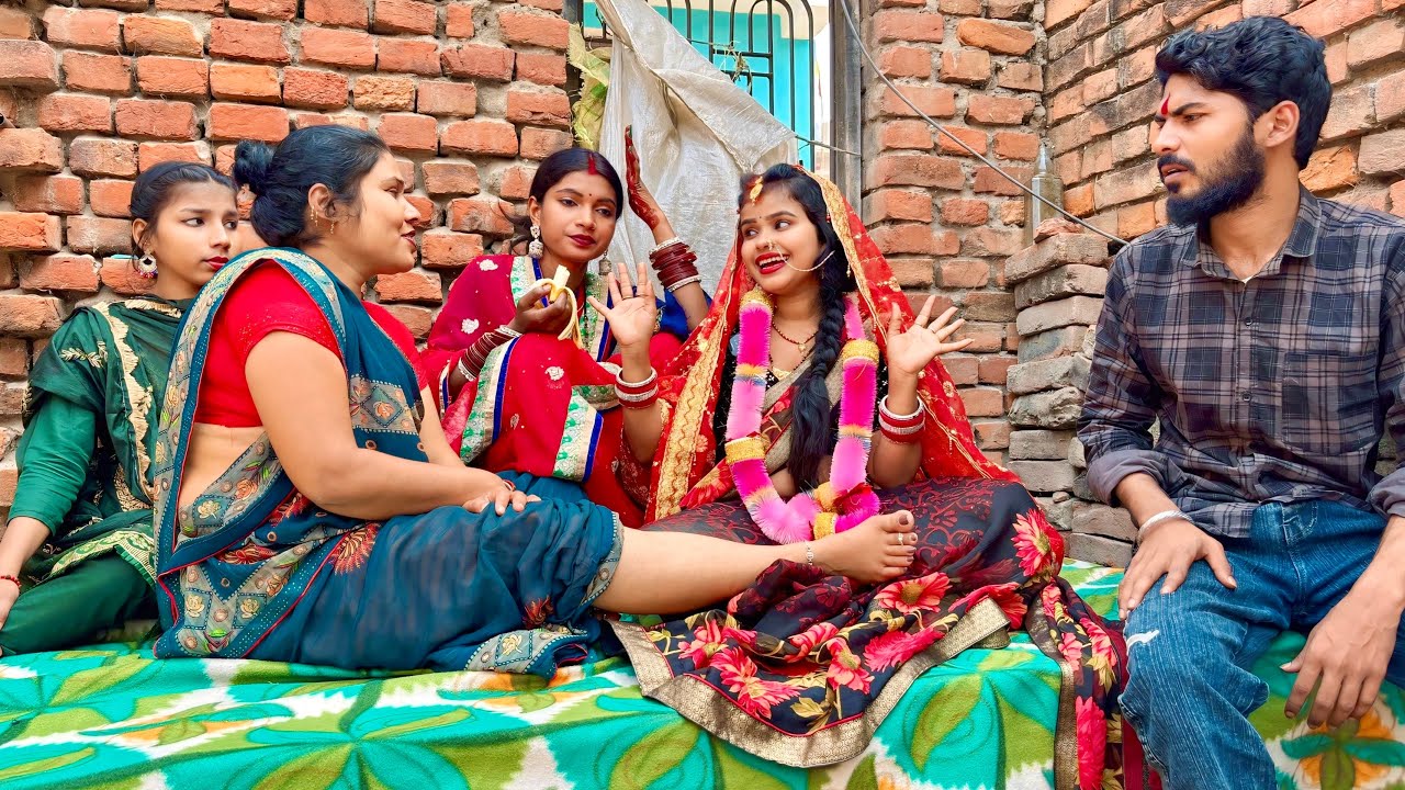 लबरी दूल्हीन अपने नईहर का सारा बात  देखिये अपने सास से सब कैसे बताती है।kiran singh!