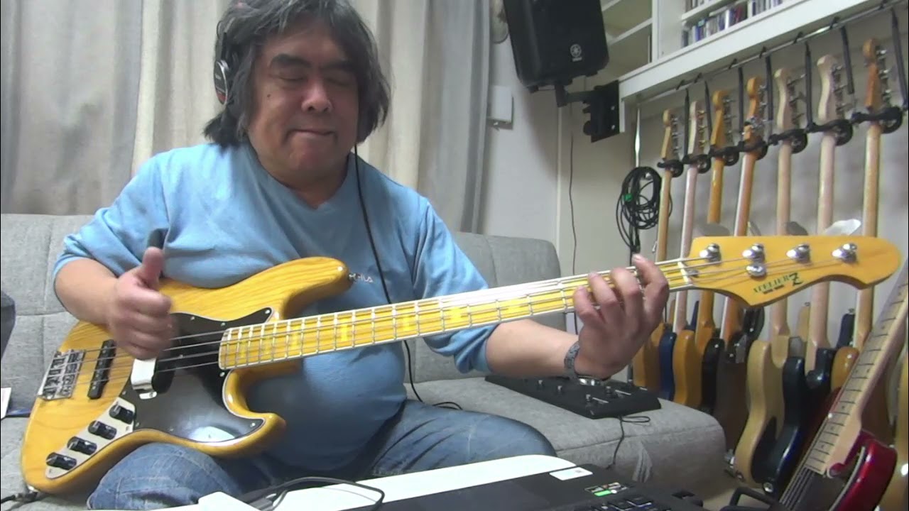 Bass Cover Hot Shot Tatsuro Yamashita 1979