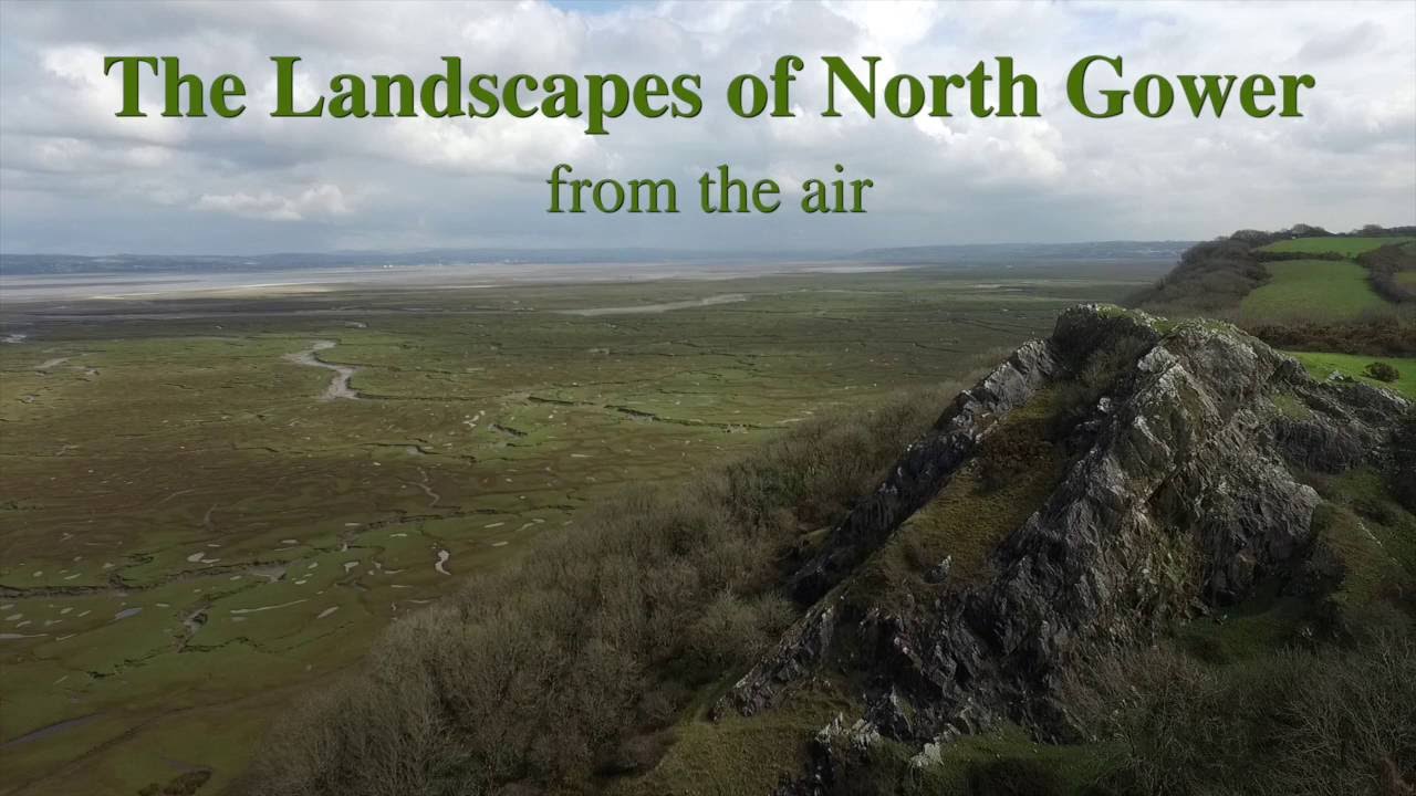 North Gower from the Air