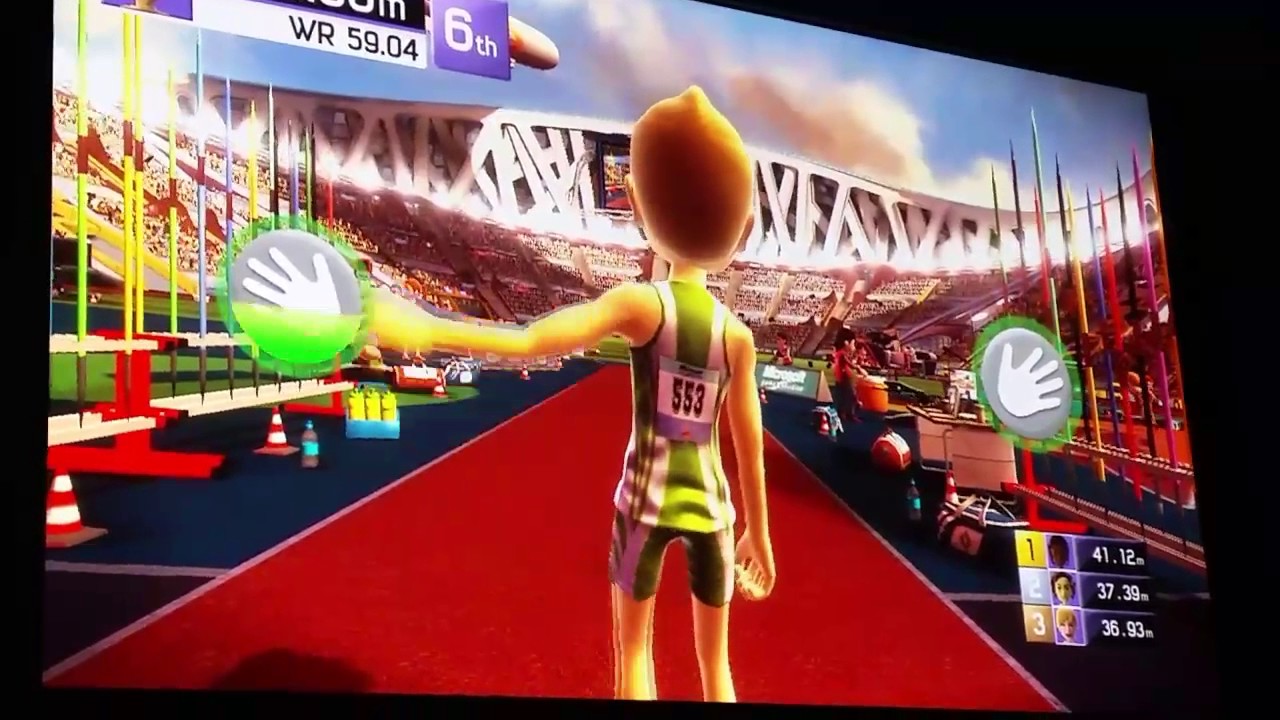 Kinect Sports (track & field)